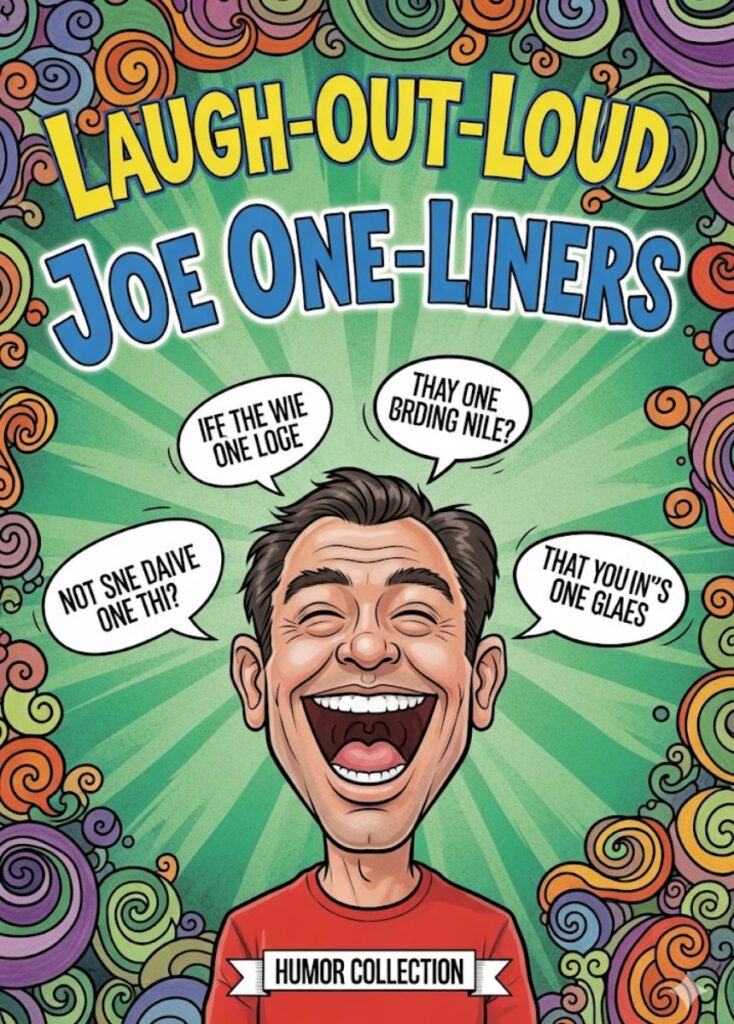 Laugh-out-loud Joe one-liners packed with coffee humor and quick wit.