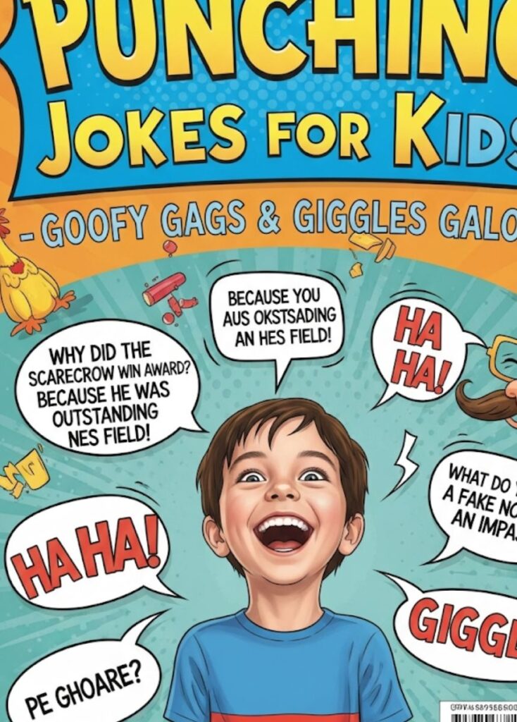 un punching jokes for kids filled with goofy gags and endless giggles."