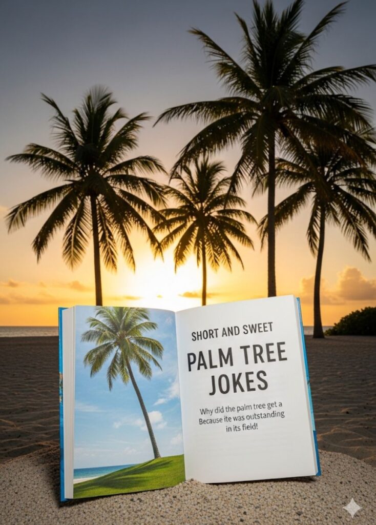 A collection of short and sweet palm tree jokes that deliver quick tropical laughs."