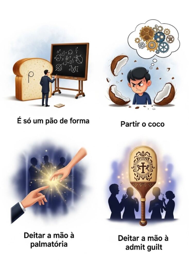 Creative Portuguese puns for social media featuring unexpected twists and clever humor to make your posts stand out.