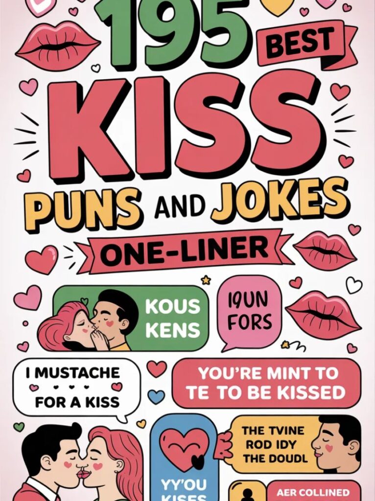 195-funny-best-kiss-puns-and-jokes-one-liner-2025