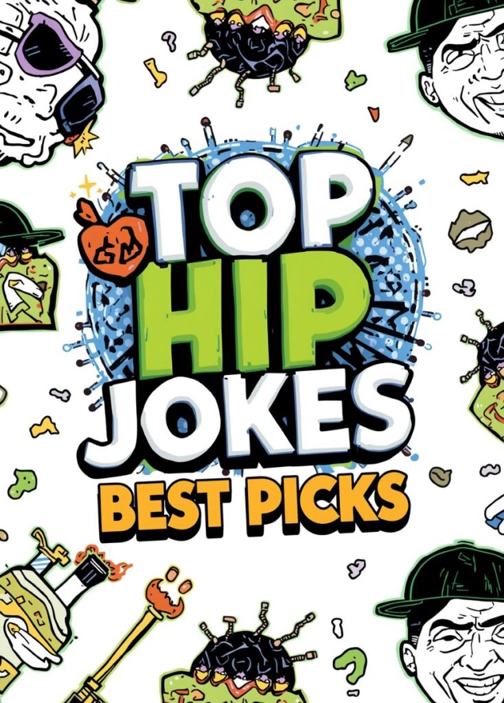 A collection of top hip jokes, featuring the best picks with witty humor, clever wordplay, and lighthearted laughs for readers."