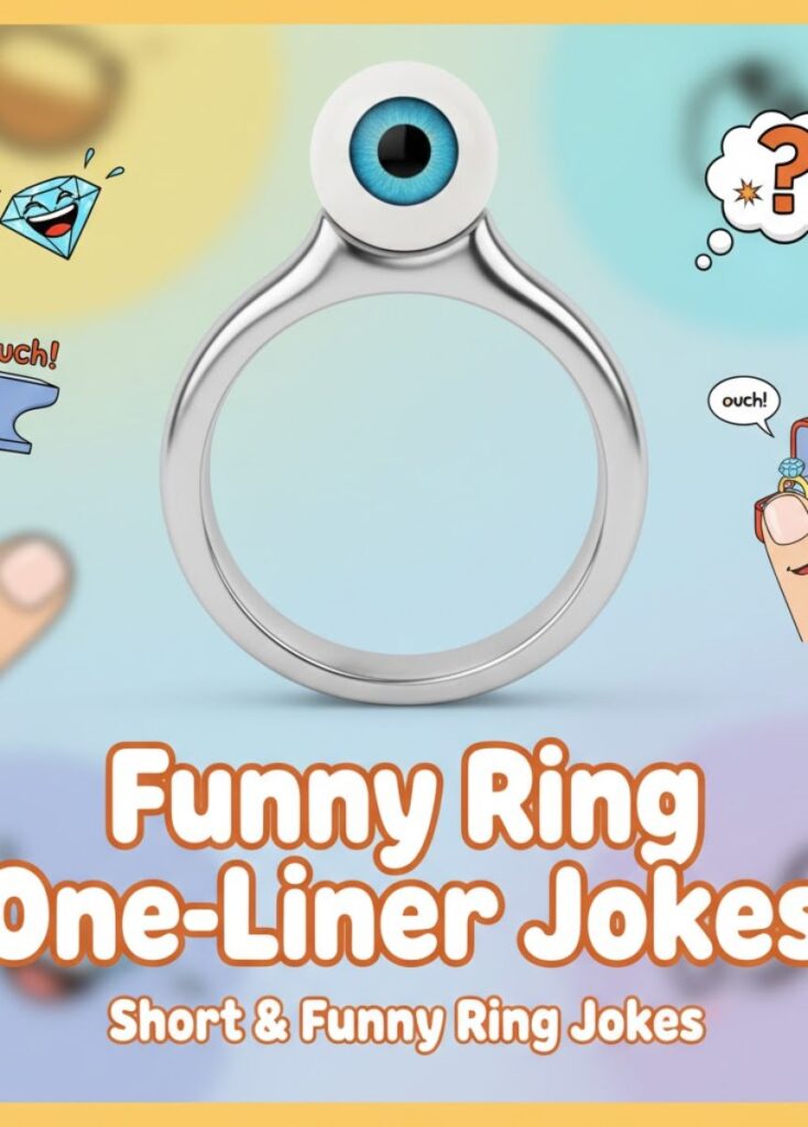 "Funny ring one-liner jokes – short and hilarious ring puns for quick laughs"