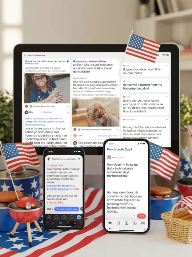 "Memorial Day puns and jokes for Reddit and social media, featuring funny one-liners, clever quips, and patriotic humor to share online."