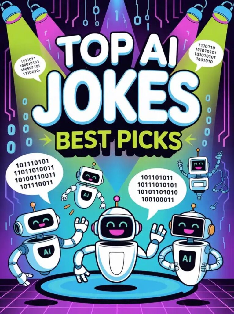 "Top AI jokes and puns featuring the best funny one-liners about technology, robots, and artificial intelligence for smart laughs online."