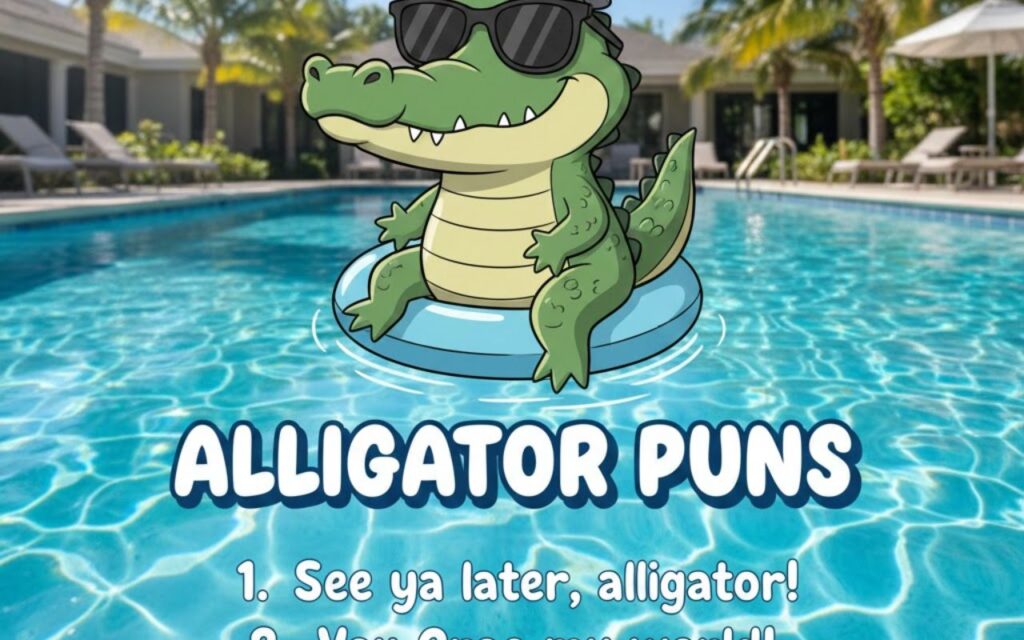 Alligator puns for Instagram—funny, clever, and playful wordplay perfect for captions, posts, and adding a snappy twist to your feed.
