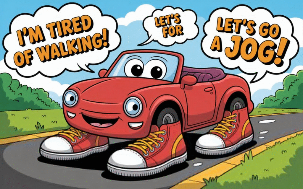 Car-themed shoe puns for birthday cards and gifts—fun, clever wordplay perfect for adding humor and personality to celebrations and presents.”