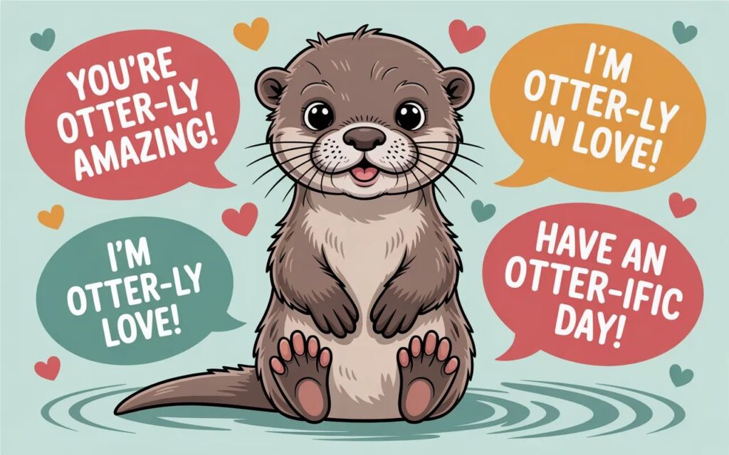 Cute otter puns that are charming, funny, and guaranteed to make you smile.”