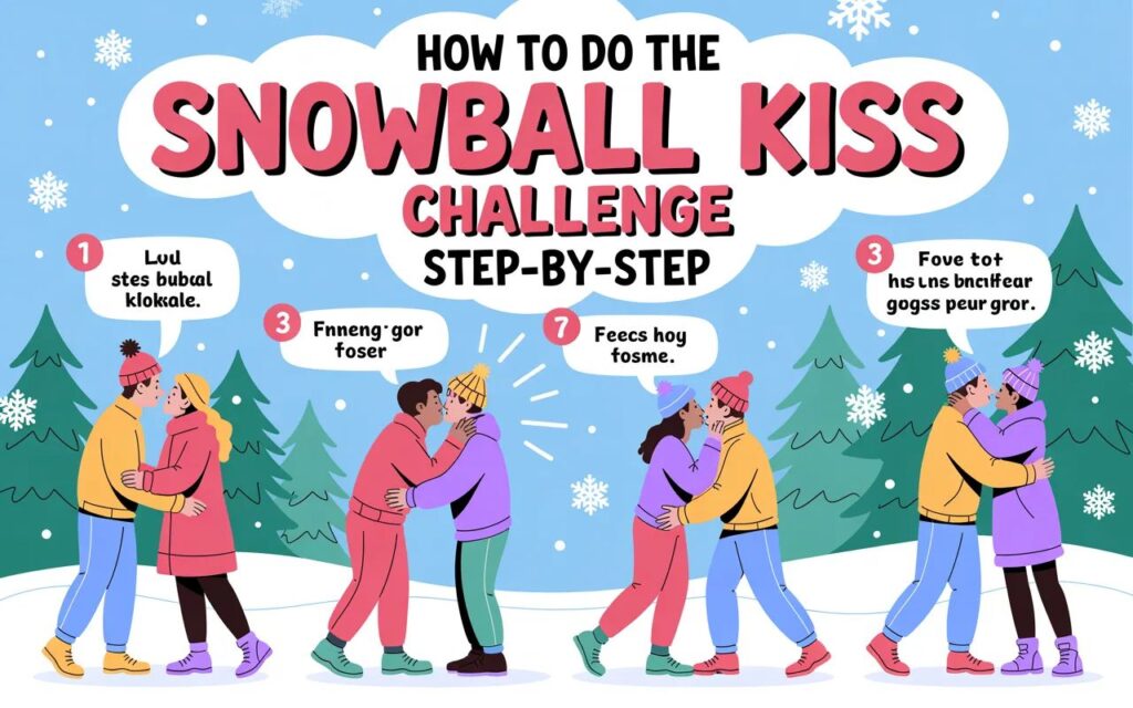 How to do the Snowball Kiss challenge step-by-step—fun, playful, and easy instructions for the trending winter-themed challenge.