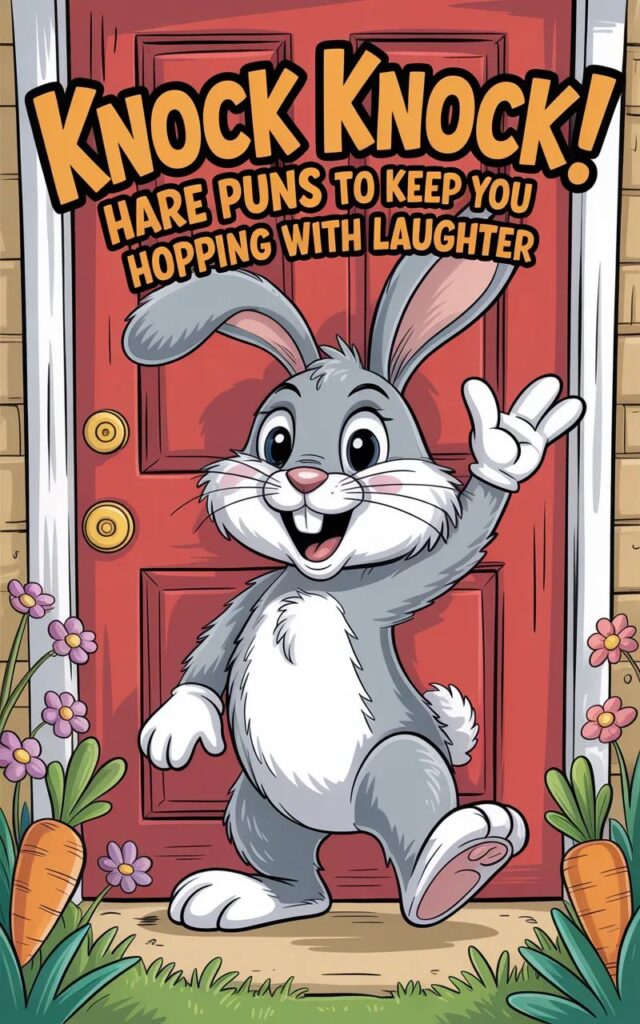 Knock-knock hare puns that will keep you hopping with laughter—quick, cute, and full of playful wordplay.”