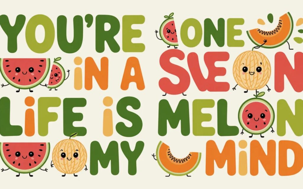 Short melon puns—quick, clever, and funny wordplay that’s perfect for captions, jokes, and playful messages