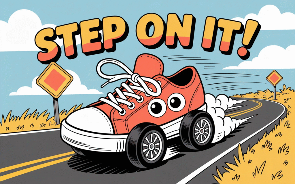 tep-On-It: 120 hilarious shoe car puns to drive you wild—funny, clever wordplay mixing shoes and cars, perfect for captions, jokes, social media posts, and playful, family-friendly humor.”