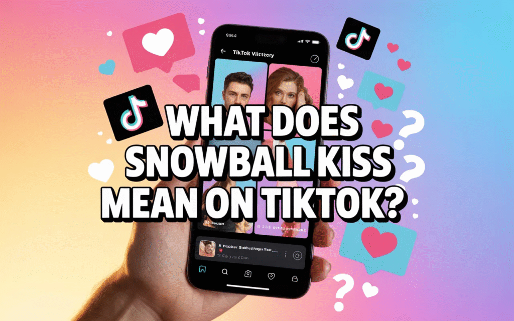 What does ‘snowball kiss’ mean on TikTok? A breakdown of the trend, its context, and how users are interpreting it on the app.