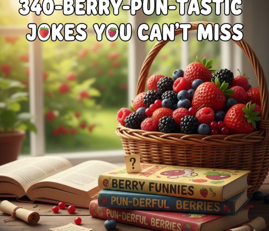340 berry pun-tastic jokes you can’t miss, packed with clever, funny, fruity wordplay perfect for captions, posts, and laughs everywhere."