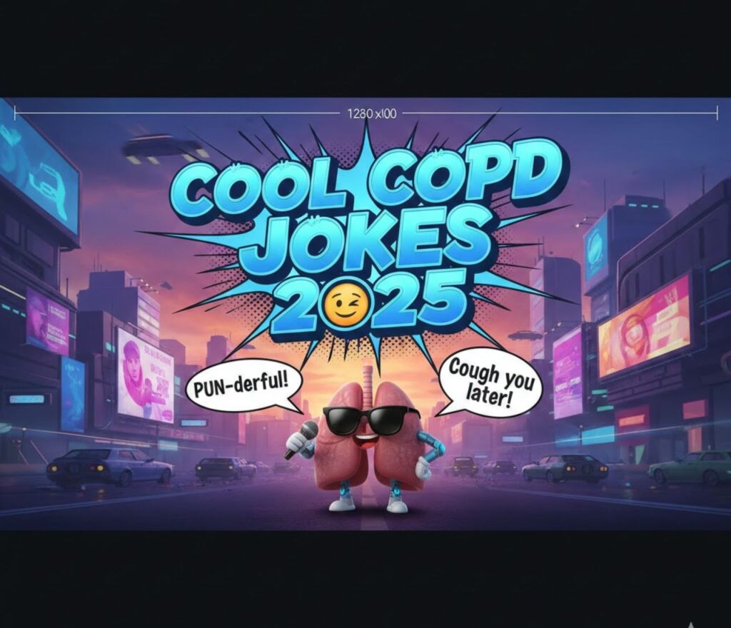 "Cool COPD jokes 2025 edition, featuring lighthearted, clever wordplay aimed at awareness, encouragement, and gentle humor for supportive laughs."