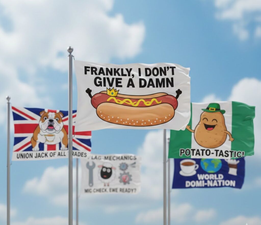 Funny flag puns packed with clever, playful wordplay perfect for captions, posts, celebrations, and adding humor to any occasion."