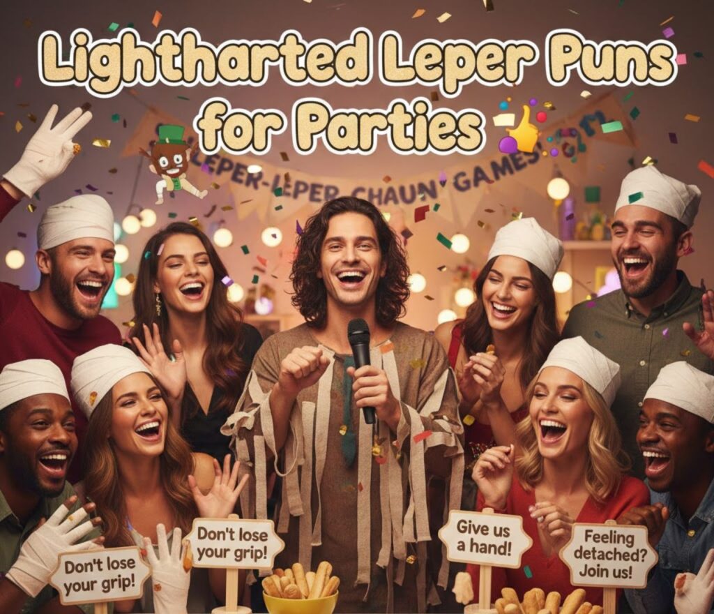 Clever leper puns for social media captions, offering lighthearted, respectful wordplay perfect for sharing humor, awareness, and thoughtful laughs online."