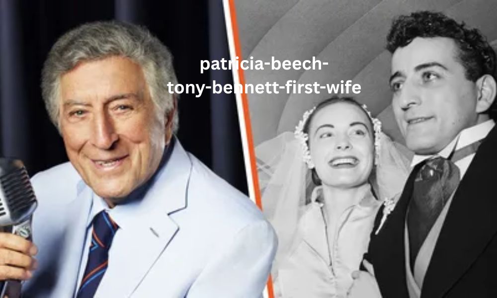 A portrait of Patricia Beech, the former fashion model and first wife of legendary singer Tony Bennett, from their 1950s marriage.