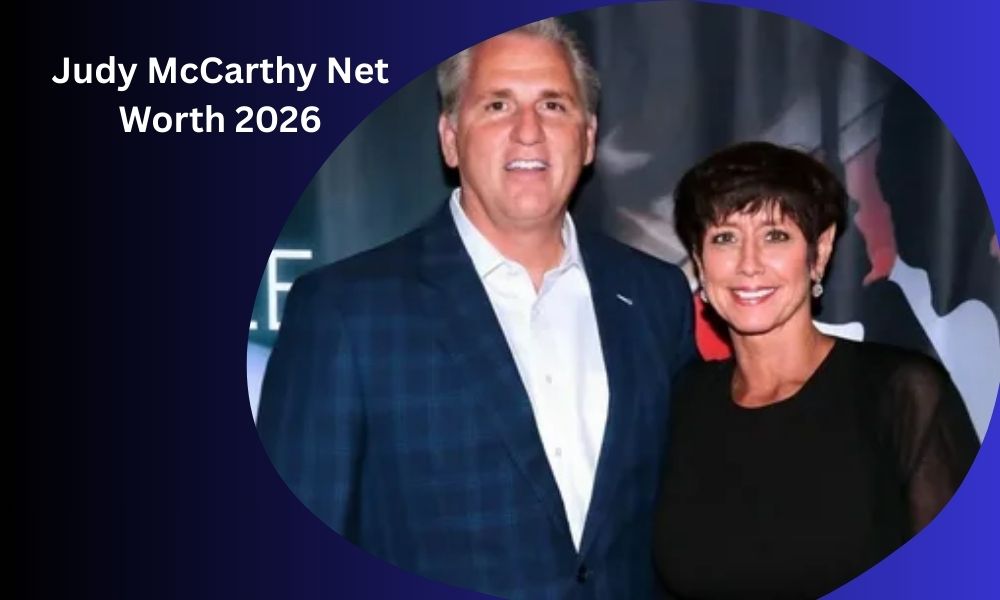 Judy McCarthy's 2026 net worth is $5 million, earned as a TV producer and through her husband Kevin McCarthy's political career