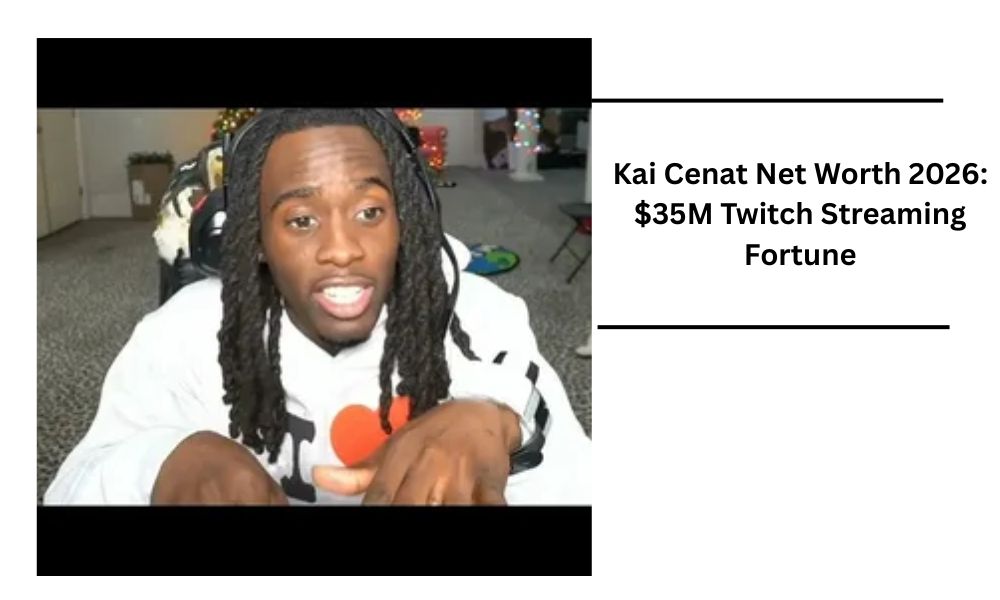 Kai Cenat's 2026 net worth is $35 million from Twitch, YouTube, and brand deals; he launched clothing brand Vivet in 2026 .