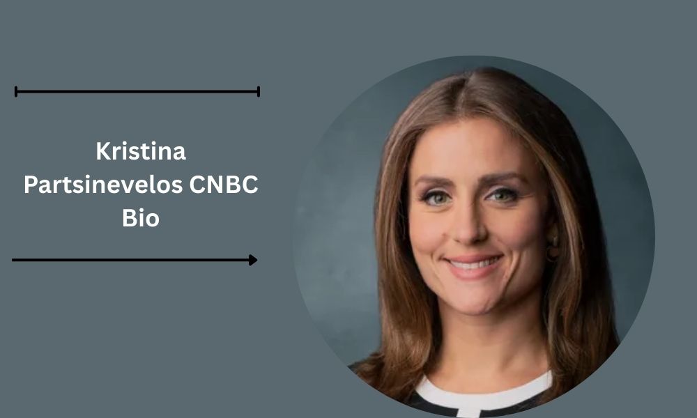 Kristina Partsinevelos, 40, is a CNBC Nasdaq reporter, Oxford MBA, married to Justin Martin, with a $1.6M net worth